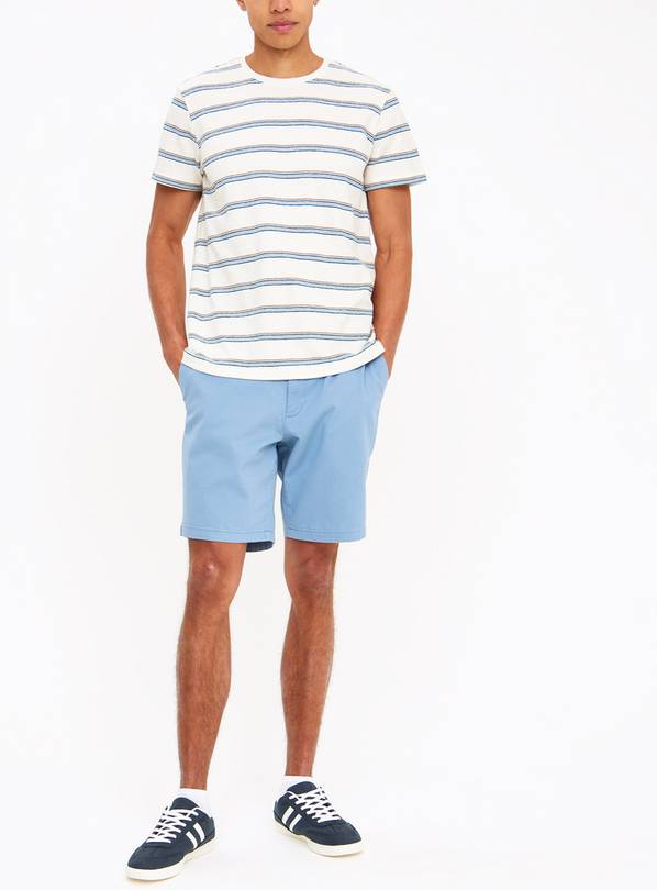 Light Blue Core Chino Shorts 30